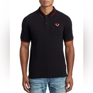 True Religion Men's Crafted With Pride Short Sleeve Polo Shirt  NWT 3XL